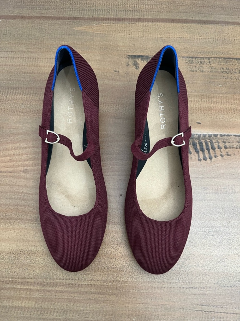 The Mary Jane Heel in Wine Red 8.5 - Picture 4 of 12